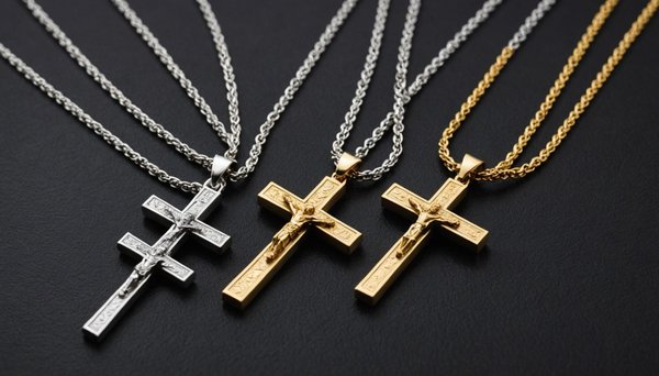 Les meilleurs colliers pour homme avec croix : style et foi